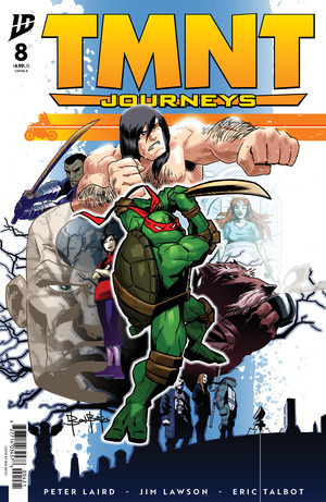 [TMNT: Journeys #8 (Cover B - Ben Bates)]