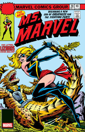 [Ms. Marvel No. 20 Facsimile Edition (Cover A - Dave Cockrum)]