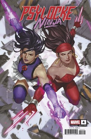 [Psylocke - Ninja No. 4 (Cover B - InHyuk Lee Versus Elektra Variant)]
