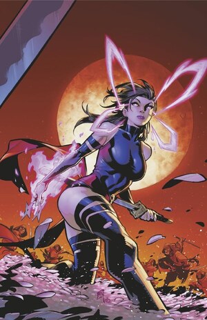 [Psylocke - Ninja No. 4 (Cover J - C.F. Villa Full Art Incentive)]