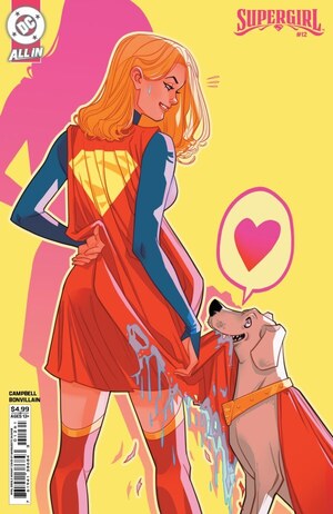 [Supergirl (series 8) 12 (Cover F - Marguerite Sauvage April Drool's Variant)]