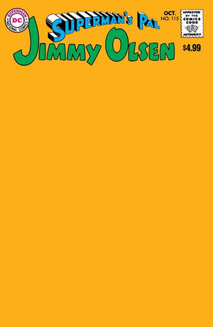 [Superman's Pal, Jimmy Olsen 115 Facsimile Edition (Cover B - Blank)]
