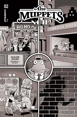 [Muppets - Noir #2 (Cover E - Roger Langridge Line Art Incentive)]