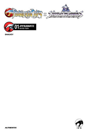 [Thundercats X Silverhawks #1 (Cover F - Blank Authentix)]