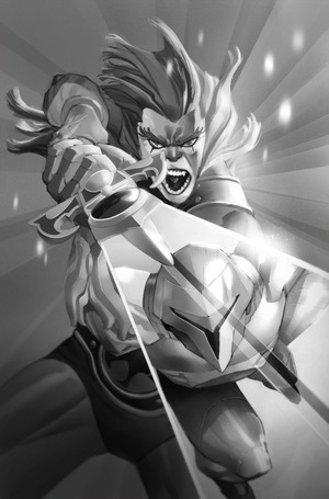 [Thundercats X Silverhawks #1 (Cover M - Eric Canete B&W Full Art Incentive)]