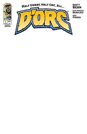 [D'Orc #1 (4th printing, Cover B - Blank)]
