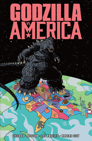 [Godzilla vs. America - Boston, Chicago, Kansas City, Los Angeles (SC)]