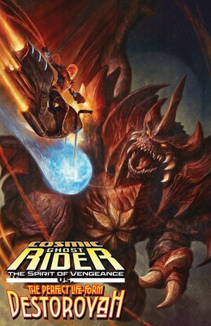 [Godzilla: Infinity Roar No. 3 (Cover B - Dave Rapoza Cosmic Variant)]
