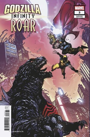 [Godzilla: Infinity Roar No. 3 (Cover C - Von Randal)]