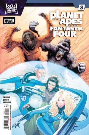 [Planet of the Apes vs. Fantastic Four No. 3 (Cover A - Greg Land)]