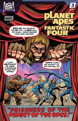 [Planet of the Apes vs. Fantastic Four No. 3 (Cover B - Marcus To Homage Variant)]