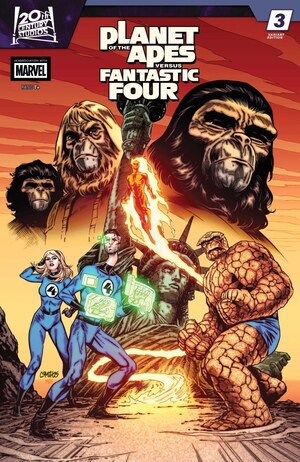 [Planet of the Apes vs. Fantastic Four No. 3 (Cover E - Cory Smith)]