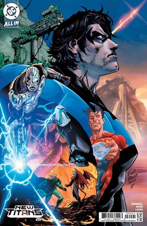 [New Titans (series 4) 34 (Cover D - Fico Ossio Things to Come Variant)]