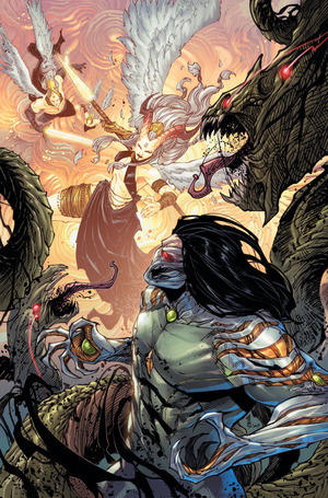 [Darkness vs. Angelus #1 (Cover C - Giuseppe Cafaro Full Art Incentive)]