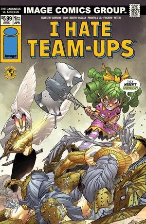 [Darkness vs. Angelus #1 (Cover F - Pat Boutin I Hate Fairyland Team Up Variant)]