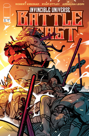 [Invincible Universe - Battle Beast #8 (Cover E - Baldemar Rivas Incentive)]