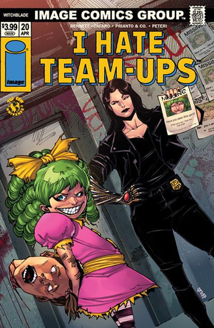 [Witchblade (series 3) #20 (Cover D - Giuseppe Cafaro I Hate Fairyland Team Up Variant)]