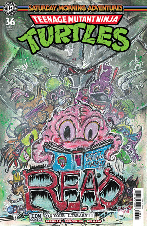 [Teenage Mutant Ninja Turtles: Saturday Morning Adventures - Continued #36 (Cover B - tOkKa)]