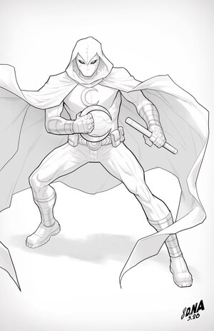 [Marc Spector: Moon Knight (series 2) No. 3 (Cover J - David Nakayama Full Art Color Block Incentive)]