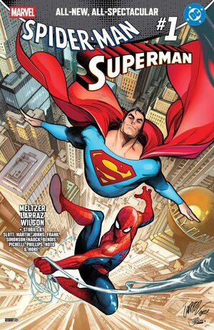 [Marvel / DC: Spider-Man / Superman No. 1 (1st printing, Cover A - Pepe Larraz)]