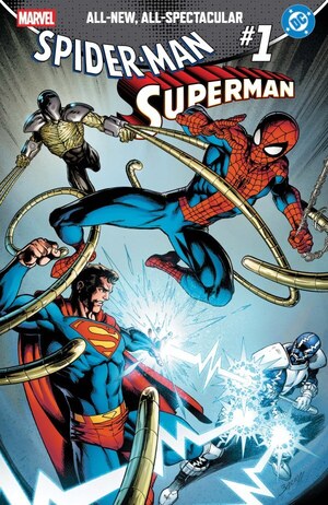 [Marvel / DC: Spider-Man / Superman No. 1 (1st printing, Cover C - Mark Bagley Foil)]