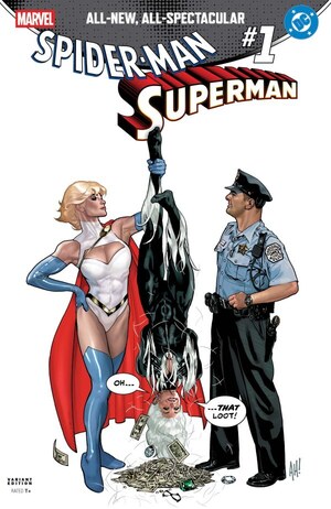 [Marvel / DC: Spider-Man / Superman No. 1 (1st printing, Cover D - Adam Hughes)]