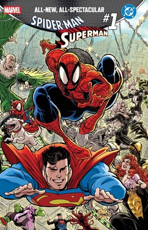 [Marvel / DC: Spider-Man / Superman No. 1 (1st printing, Cover L - Kaare Andrews Warparound Variant)]