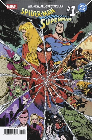 [Marvel / DC: Spider-Man / Superman No. 1 (1st printing, Cover O - Sanford Green Homage Variant)]
