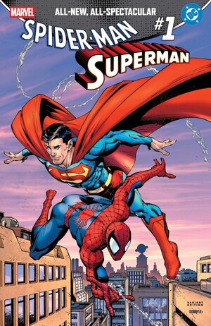 [Marvel / DC: Spider-Man / Superman No. 1 (1st printing, Cover S - Greg Capullo)]