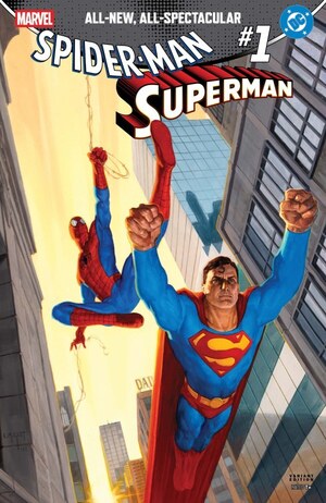 [Marvel / DC: Spider-Man / Superman No. 1 (1st printing, Cover Y - E.M. Gist Incentive)]