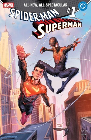 [Marvel / DC: Spider-Man / Superman No. 1 (1st printing, Cover Z - Jerome Opena Incentive)]