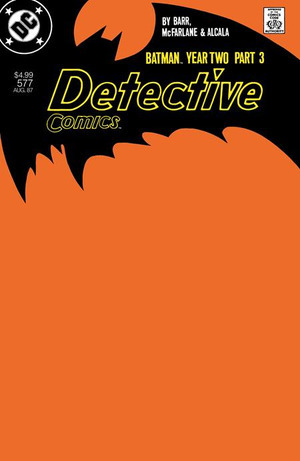 [Detective Comics 577 Facsimile Edition (Cover B - Blank)]