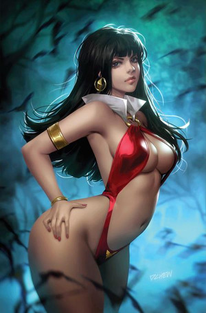 [Vampirella (series 10) #1 (Cover K - Derrick Chew Full Art Incentive)]