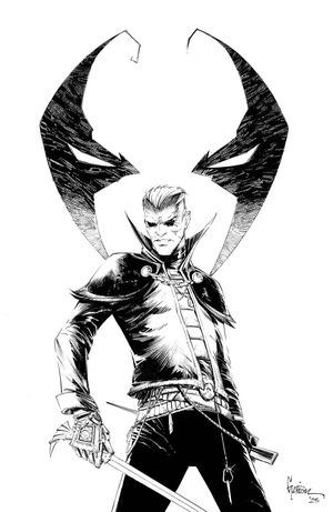 [Spawn: Curse of Sherlee Johnson #5 (Cover C - Jonathan Glapion B&W Full Art Variant)]