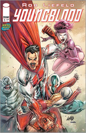[Youngblood (series 6) #5 (Cover G - Rob Liefeld Invincible Team Up Variant)]