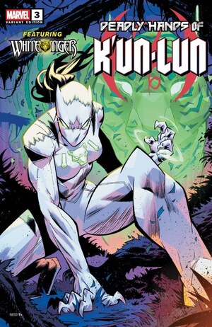 [Deadly Hands of K'un-Lun No. 3 (Cover C - Leo Chiola White Tiger Variant)]