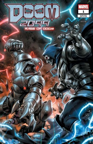 [Doom 2099 - Rage of Doom No. 1 (Cover C - Derrick Chew)]