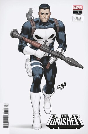 [Punisher (series 15) No. 3 (1st printing, Cover B - David Nakayama Color Block Variant)]