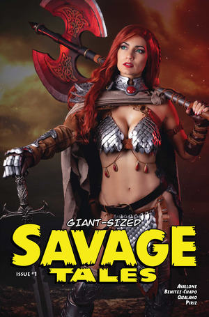[Giant-Sized Savage Tales #1 (Cover C - Red Sonja Cosplay)]