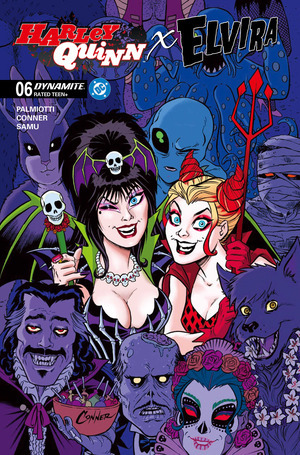 [Harley Quinn X Elvira #6 (Cover A - Amanda Conner)]