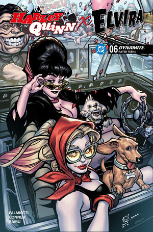 [Harley Quinn X Elvira #6 (Cover B - Chad Hardin)]