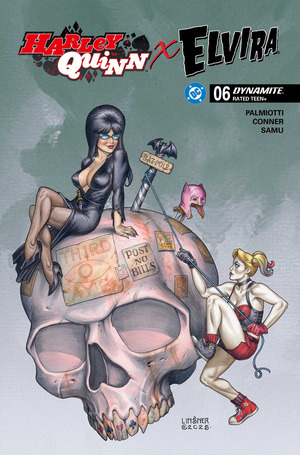 [Harley Quinn X Elvira #6 (Cover C - Joseph Michael Linsner)]