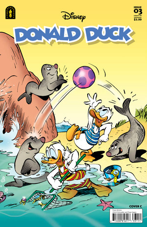 [Donald Duck - Call of the Wild Sea #3 (Cover C - Daan Jippes Wraparound Incentive)]