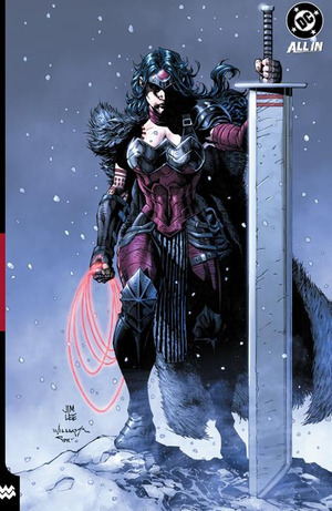 [Absolute Wonder Woman Vol. 1: Last Amazon (FCBD 2026 Variant Cover w/ Dust Jacket, HC)]