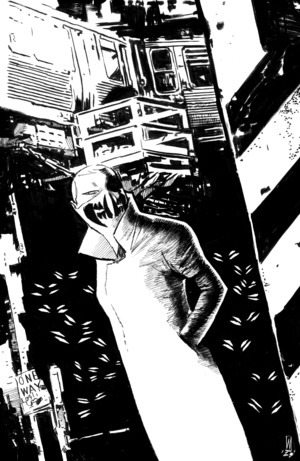 [Fall of the House of Slaughter #1 (Cover F - Werther Dell'Edera Full Art B&W Incentive)]