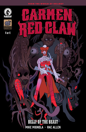 [Carmen Red Claw - Belly of the Beast #4 (Cover B - (Benjamin Schipper)]