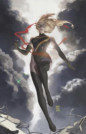 [Captain Marvel - Dark Past No. 2 (Cover J - AKA Ms. Marvel Full Art Incentive)]