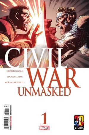 [Civil War - Unmasked No. 1 (Cover A - Ben Harvey)]