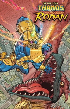 [Godzilla: Infinity Roar No. 4 (Cover B - E.J. Su Cosmic Variant)]