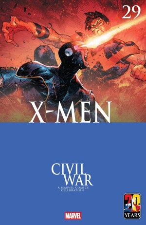 [X-Men (series 7) No. 29 (Cover C - Dike Ruan Civil War Celebration Variant)]